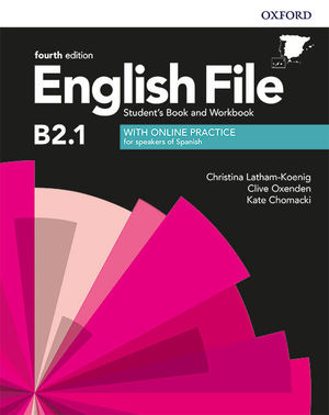 ENGLISH FILE 4TH EDITION B2.1. STUDENT'S BOOK AND WORKBOOK WITH KEY PACK