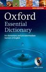 ESSENTIAL DICTIONARY 2ND EDITION DICTIONARY AND CD-ROM PACK