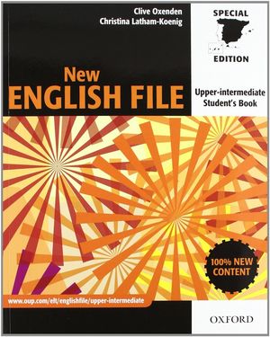 NEW ENGLISH FILE UPPER-INTERMEDIATE: STUDENT'S BOOK AND WORKBOOK WITHOUT ANSWER