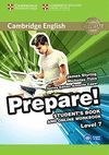 CAMBRIDGE ENGLISH PREPARE! LEVEL 7 STUDENT'S BOOK AND ONLINE WORKBOOK