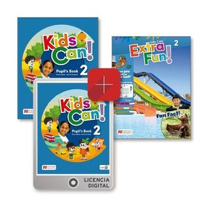 KIDS CAN! 2 PUPILS BOOK & EXTRAFUN EPACK