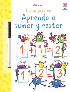 APRENDO A SUMAR Y RESTAR. LIBRO PIZARRA