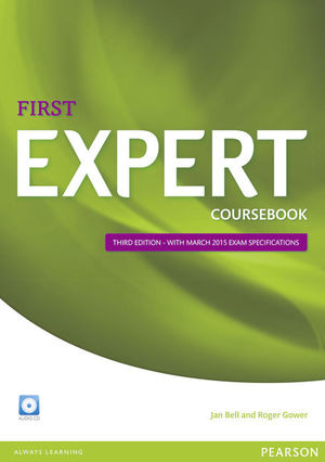 EXPERT FIRST 3RD EDITION COURSEBOOK WITH CD PACK