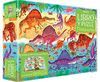 DINOSAURIOS. LIBRO Y PUZZLE 100 PIEZAS