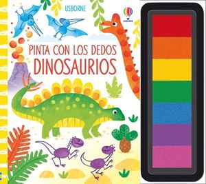 PINTA CON LOS DEDOS. DINOSAURIOS