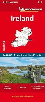 MAPA NATIONAL IRLANDA (MICHELIN 11712)