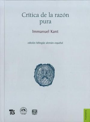 CRÍTICA DE LA RAZÓN PURA