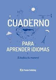 CUADERNO PARA APRENDER IDIOMAS AZUL