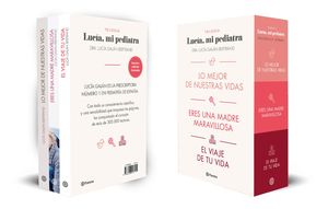 ESTUCHE TRILOGÍA DE LUCÍA, MI PEDIATRA. LO MEJOR DE NUESTRAS VIDAS, ERES  UNA MADRE MARAVILLOSA Y EL VIAJE DE TU VIDA. LUCÍA GALÁN BERTRAND. Llibre  en paper. 9788408249221 Llibreria La Llopa