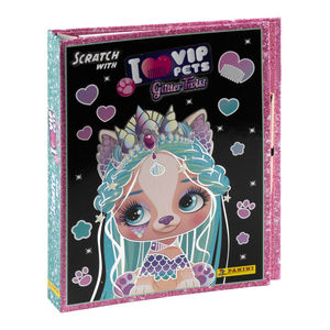 GLITTER TWIST. VIP PETS SCRATCH BOOK