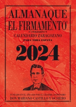 CALENDARIO ZARAGOZANO 2024 (ROJO) EL FIRMAMENTO