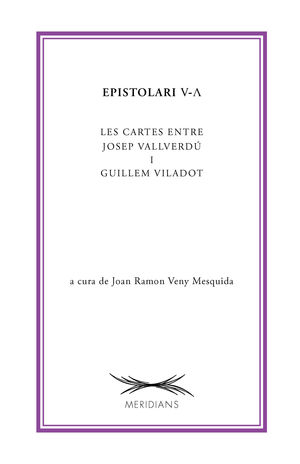 EPISTOLARI V-V