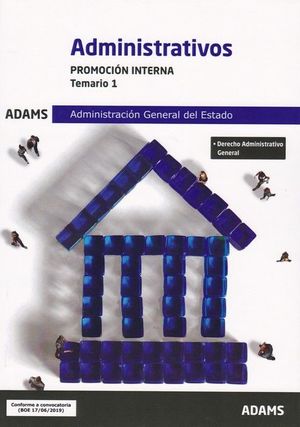 TEMARIO 1 ADMINISTRATIVOS ADMINISTRACIÓN GENERAL DEL ESTADO, PROMOCIÓN INTERNA