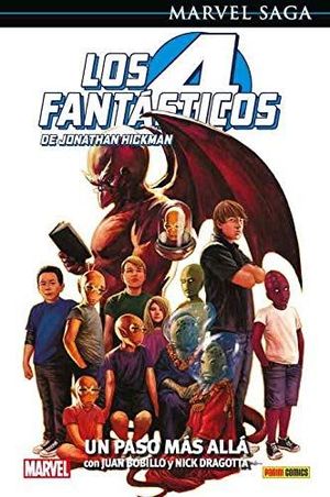 LOS 4 FANTASTICOS DE JONATHAN HICKMAN 07: UN PASO MAS ALLA (MARVEL SAGA 106)
