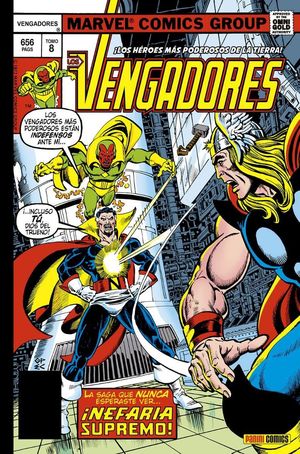 MARVEL GOLD. LOS VENGADORES  8 (NEFARIA SUPREMO)