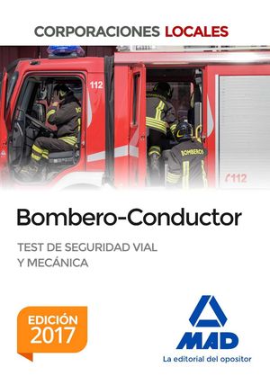 BOMBERO-CONDUCTOR. TEST DE SEGURIDAD VIAL Y MECÁNICA