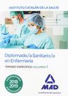 DIPLOMADO/A SANITARIO/A EN ENFERMERÍA DEL INSTITUTO CATALÁN DE LA SALUD. TEMARIO