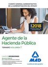 AGENTES DE LA HACIENDA PÚBLICA CUERPO GENERAL ADMINISTRATIVO DE LA ADMINISTRACIÓ