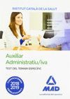 AUXILIAR ADMINISTRATIU/IVA DE L' INSTITUT CATALÀ DE LA SALUT (ICS). TEST DEL TEM