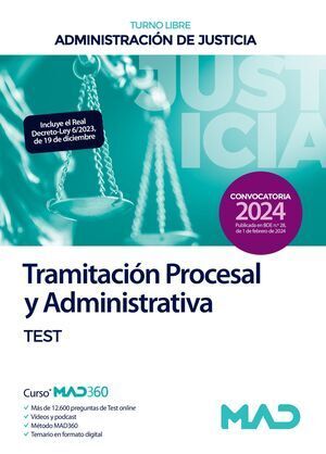 CUERPO DE TRAMITACIÓN PROCESAL Y ADMINISTRATIVA DE LA ADMINISTRACIÓN DE JUSTICIA