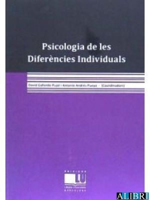 PSICOLOGIA DE LES DIFERÈNCIES INDIVIDUALS