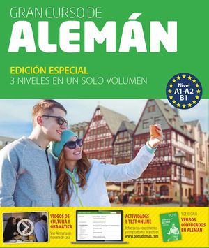 GRAN CURSO ALEMAN (3 NIVELES EN UN SOLO VOLUMEN). IDIOMAS PONS