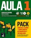 AULA 1 PACK LIBRO + COMPLEMENTO DE GRAMÁTICA Y VOCABULARIO