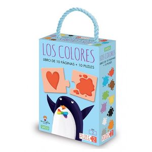 LOS COLORES. LIBRO + 10 PUZLES