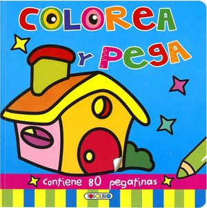 COLOREA Y PEGA CASITA