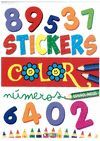 STICKERS COLOR NUMEROS ESPANOL-INGLES