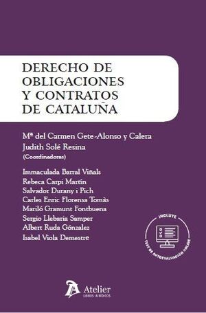 DERECHO DE OBLIGACIONES Y CONTRATOS DE CATALUÑA