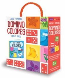 DOMINÓ COLORES. LIBRO Y JUEGO (+3)