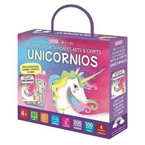 MIS PRIMERAS ACTIVIDADES ARTS & CRAFTS. UNICORNIOS