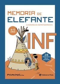 MEMORIA DE ELEFANTE INFANTIL. JUEGOS PARA NIÑOS DE 4 Y 5 AÑOS
