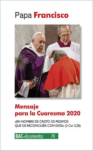 MENSAJE PARA LA CUARESMA 2020