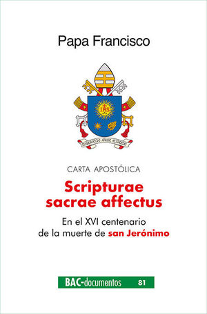 SCRIPTURAE SACRAE AFFECTUS /CARTA APOSTOLICA