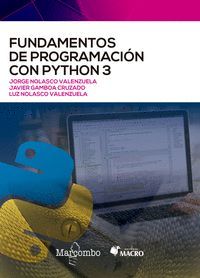 FUNDAMENTOS DE PROGRAMACION CON PYTHON 3