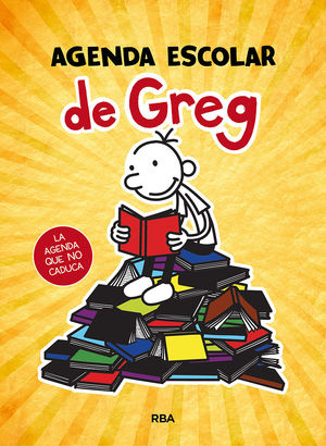 AGENDA ESCOLAR DE GREG. LA AGENDA QUE NO CADUCA