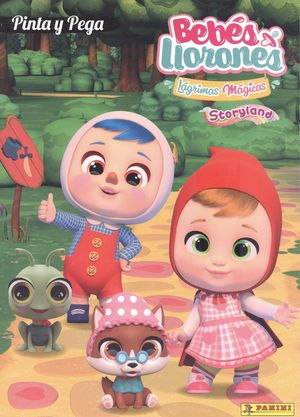 PINTA Y PEGA BEBÈS LLORONES. LÁGRIMAS MÁGICAS. STORYLAND