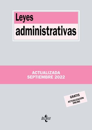 LEYES ADMINISTRATIVAS (ACTUALITZADA 09/2022)