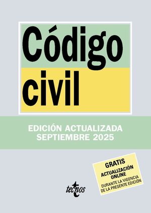 CÓDIGO CIVIL (EDIC. ACTUALIZADA 09/2025)