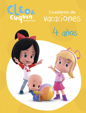 CUADERNO VACACIONES CLEO Y CUQUIN 4 AÑOS