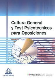 CULTURA GENERAL Y TEST PSICOTÉCNICOS PARA OPOSICIONES