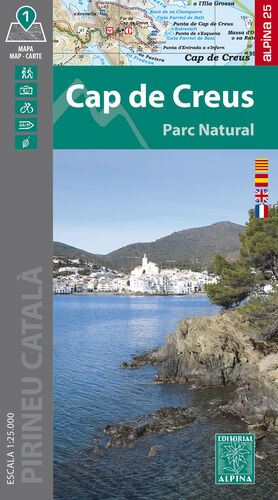 MAPA ALPINA CAP DE CREUS