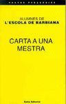 CARTA A UNA MESTRA