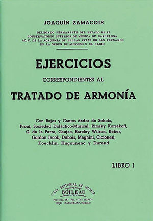 EJERCICIOS ARMONÍA VOL. I