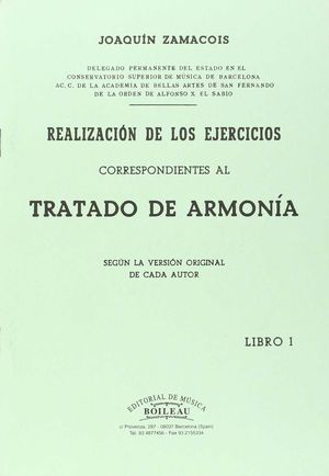 REALIZACIÓN EJERCICIOS ARMONÍA VOL.I