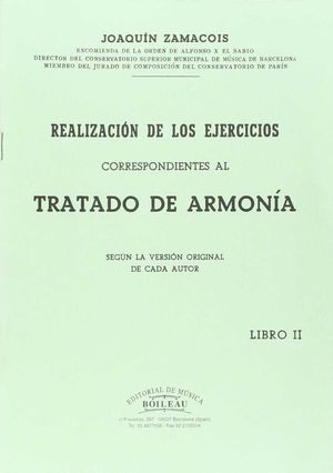 REALIZACIÓN EJERCICIOS ARMONÍA VOL.II