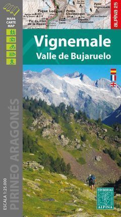VIGNEMALE 1:25.000 VALLE DE BUJARUELO -ALPINA