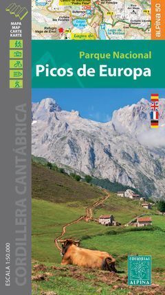 MAPA PICOS DE EUROPA 1:50.000 -ALPINA